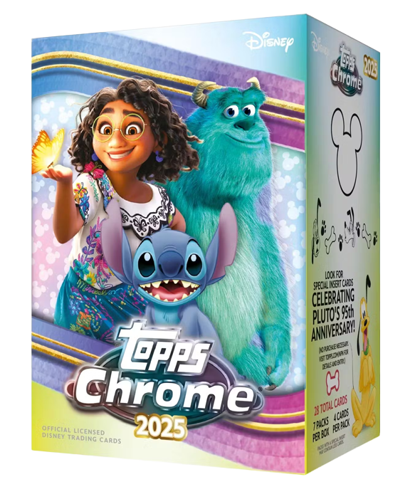 Product 2025 Topps Disney Chrome Blaster Box Link