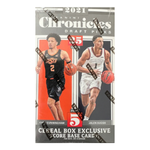 2021/22 Panini Chronicles Draft Picks Basketball Cereal Box