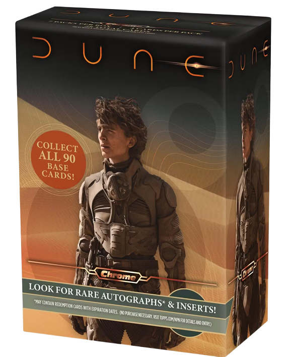 Product 2024 Topps Dune Chrome Blaster Box Link