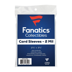 Fanatics Standard Card Soft Sleeves (500 Count Pack)-1