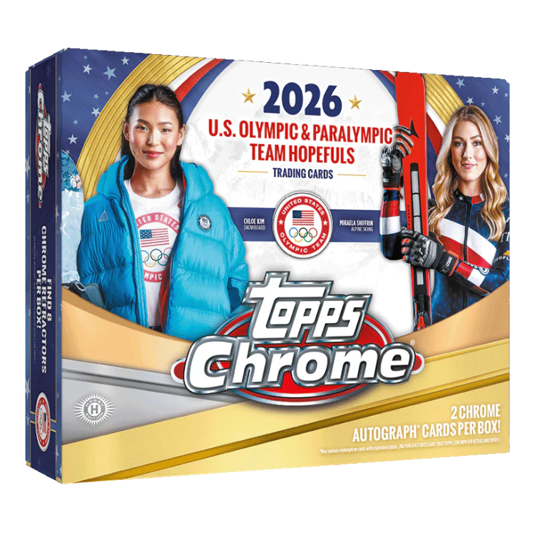 2026 Topps Chrome U.S. Winter Olympics & Paralympic Team Hopefuls Hobby Box-1
