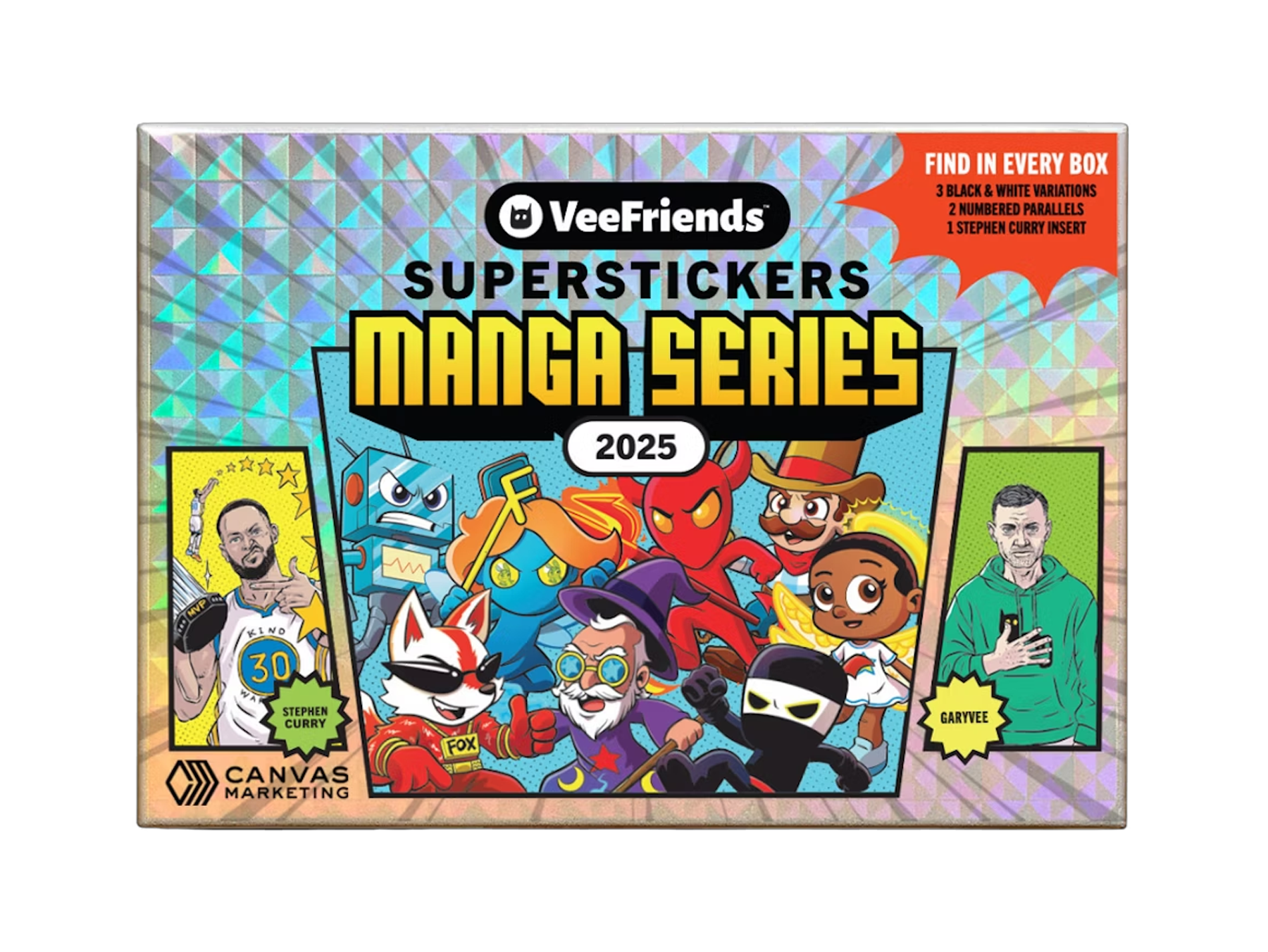 2025 VeeFriends Super Stickers Box: Manga Series-1