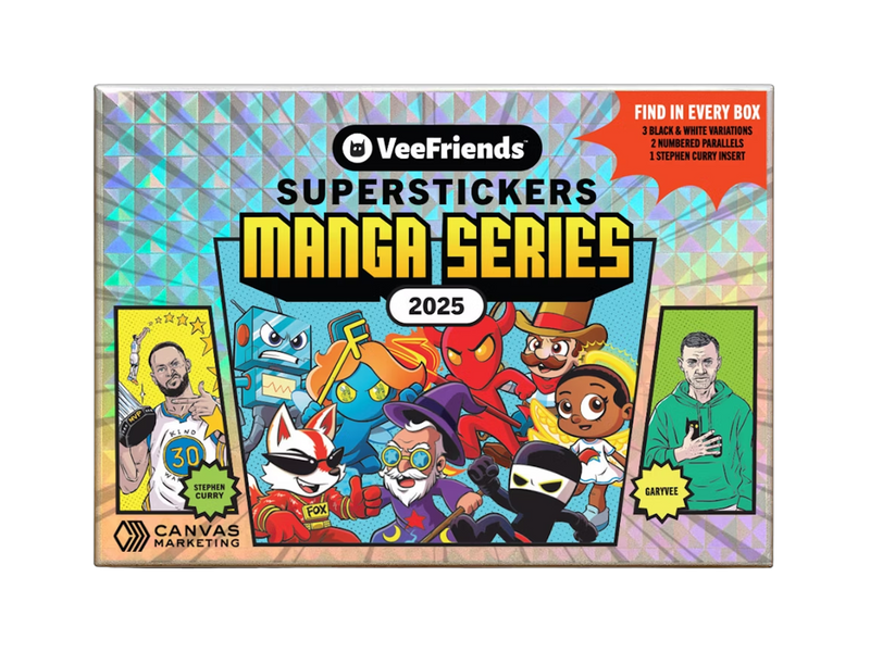 2025 VeeFriends Super Stickers Box: Manga Series-1