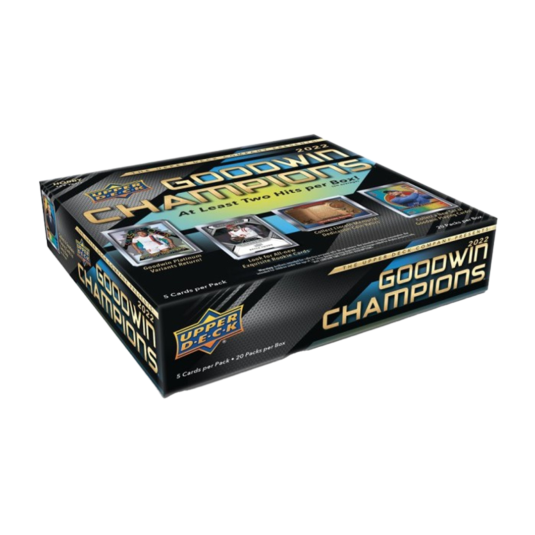 2022 Upper Deck Goodwin Champions Hobby Box
