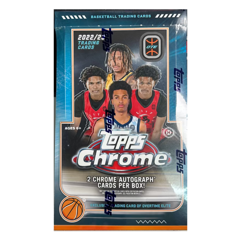 2022-23 Topps Chrome Overtime Elite Basketball Hobby Box-1