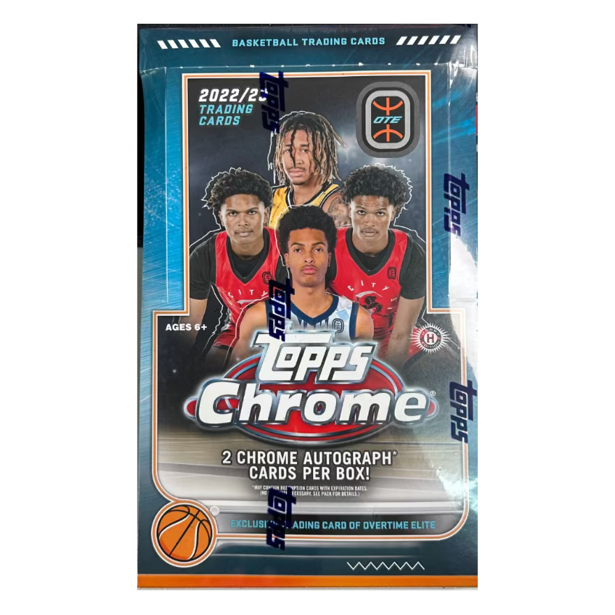 2022-23 Topps Chrome Overtime Elite Basketball Hobby Box