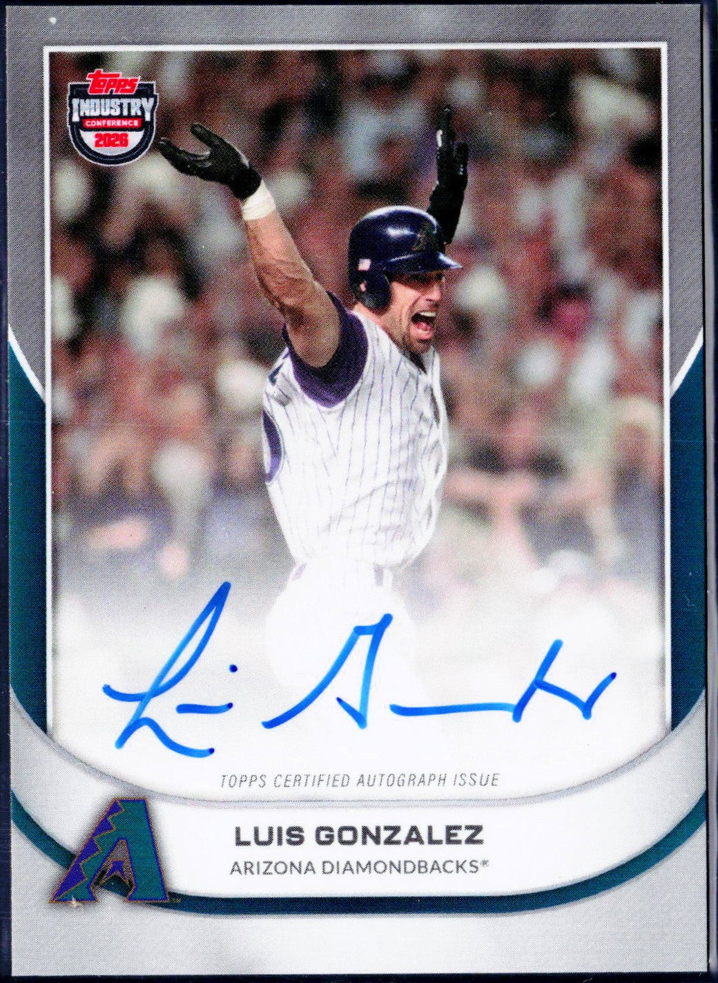Luis Gonzalez 2026 Topps Industry Conference Signature Auto-1