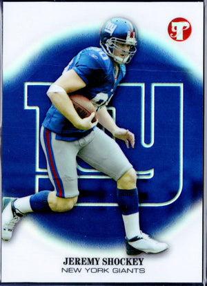 Jeremy Shockey RC 2002 Topps Pristine Refractor Rookie SP 74/999