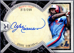 Andre Dawson 2018 Topps Museum Collection Archival Auto SP 272/299-1