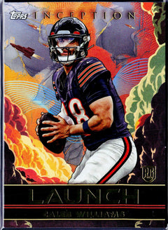 Caleb Williams RC 2024 Topps Inception Launch Rookie SSP-1
