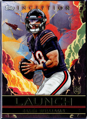 Caleb Williams RC 2024 Topps Inception Launch Rookie SSP