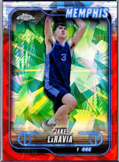 Jake Laravia 2024-25 Topps Chrome Sapphire Orange SP 2/25-1