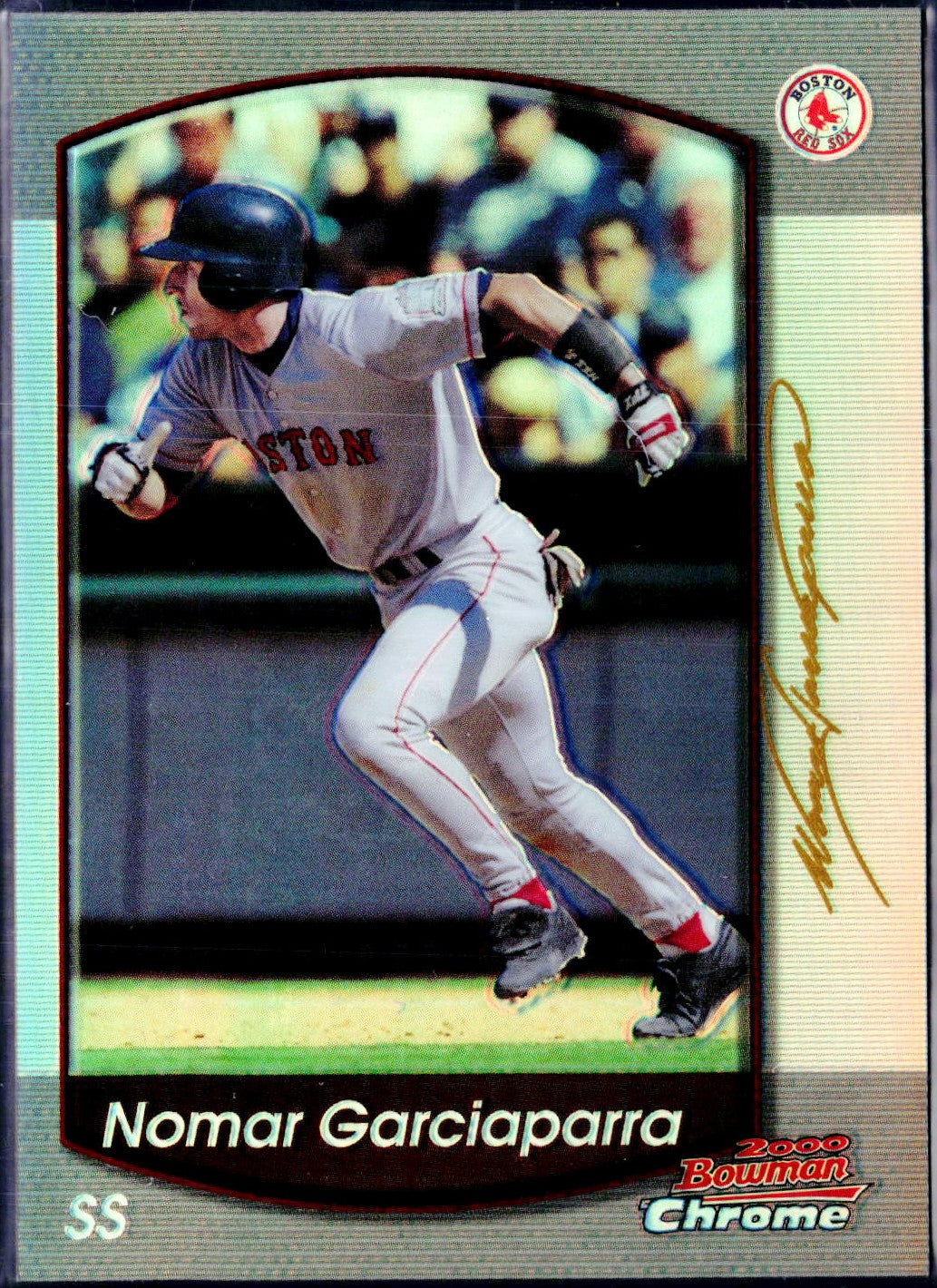 Nomar Garciaparra 2000 Bowman Chrome Refractor #55-1