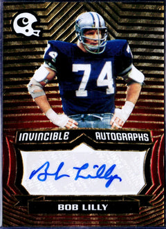 Bob Lilly 2021 Panini Chronicles Red Invincible Auto SP 54/75-1