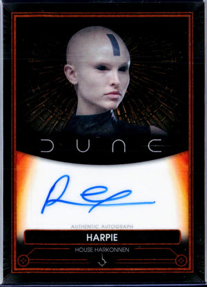 Rex Adams As Harpie 2025 Topps Chrome Dune Collection Auto
