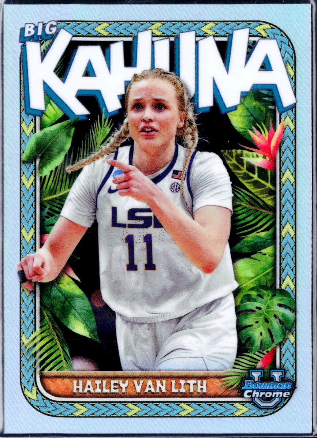 Hailey Van Lith RC 2024 Bowman U Chrome Big Kahuna Rookie SSP