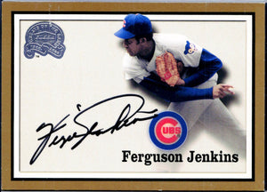 Ferguson Jenkins 2000 Fleer Greats Of The Game Auto