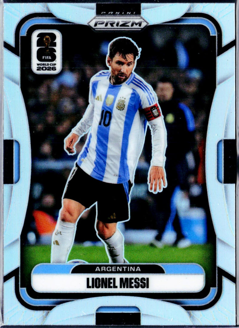 Lionel Messi 2026 Panini Prizm World Cup Silver #10-1