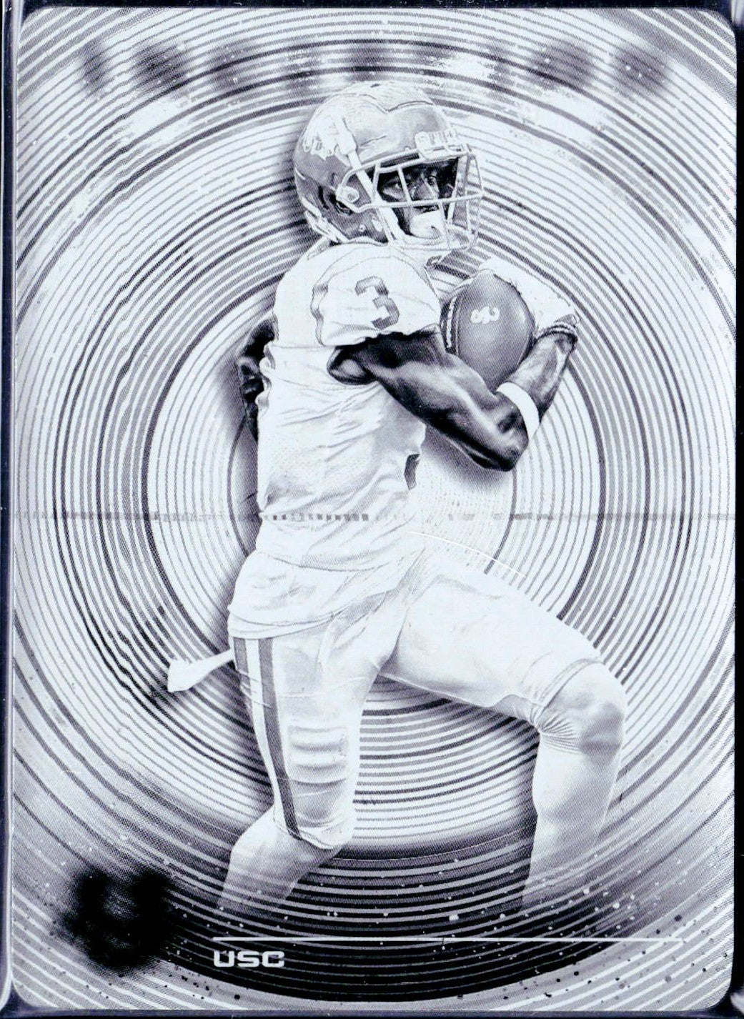 Jordan Addison RC 2022 Bowman U Inception Printing Plate Rookie SP 1/1-1