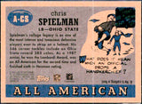 Chris Spielman 2005 Topps All American Auto
