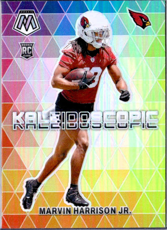 Product Marvin Harrison Jr RC 2024 Panini Mosaic Kaleidoscopic Rookie SSP #18 Link