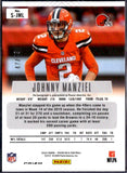 Johnny Manziel 2024 Panini Prizm Deca Blue Auto SP 47/49