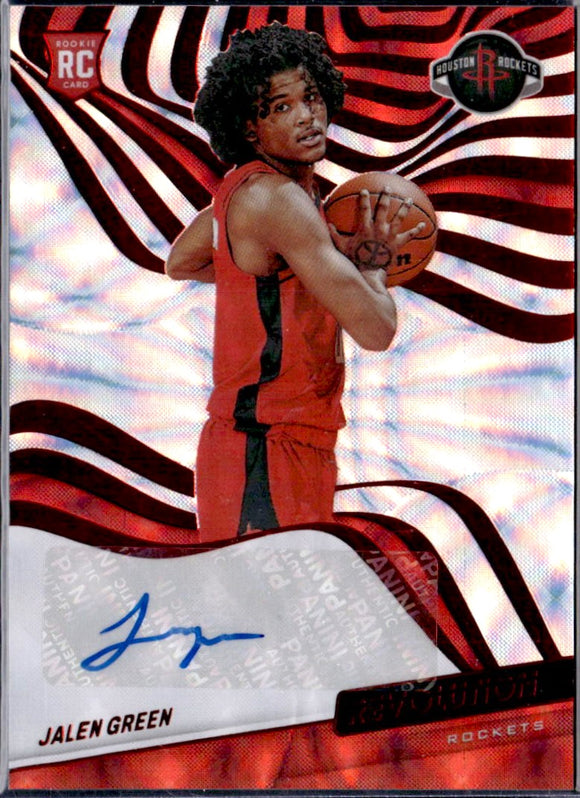 Product Jalen Green RC 2021-22 Panini Revolution Asia Rookie Auto Link