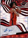 Jalen Green RC 2021-22 Panini Revolution Asia Rookie Auto