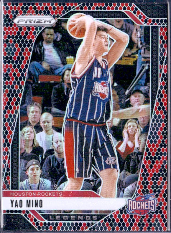 Product Yao Ming 2024-25 Panini Prizm Snakeskin Prizm SSP #284 Link