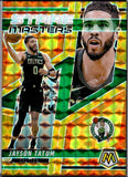 Jayson Tatum 2024-25 Panini Mosaic Gold Stare Masters SP 3/10