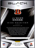 Ja'marr Chase RC 2021 Panini Black Rookie Auto SP 14/35