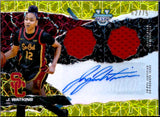 Juju Watkins RC 2024-25 Bowman U Best Yellow Dual Rookie Patch Auto SP 62/75