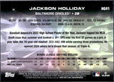 Jackson Holliday RC 2024 Topps Chrome Hidden Gems Rookie Case Hit SSP