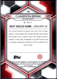 Cameron Brink RC 2023-24 Bowman U Best Red Lava Rookie SP 3/5