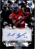 Emeka Egbuka RC 2023 Bowman U Chrome Sapphire Selections Black Rookie Auto SP 8/10
