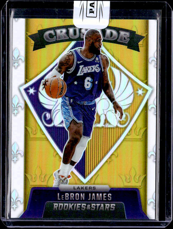 Product Lebron James 2021-22 Panini Chronicles Crusade Gold SP 1/10 Link