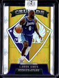 Lebron James 2021-22 Panini Chronicles Crusade Gold SP 1/10