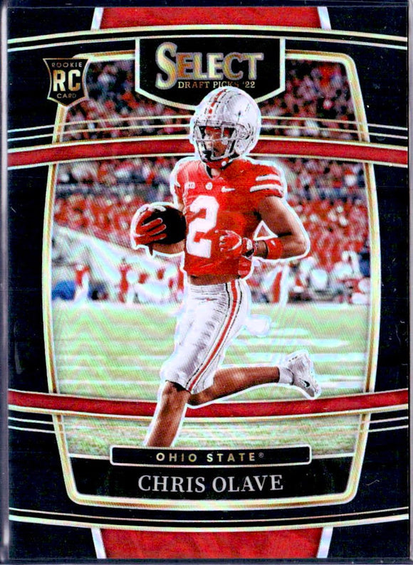 Product Chris Olave RC 2022 Panini Select Draft Concourse Black Rookie SP 1/1 Link