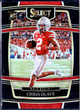 Chris Olave RC 2022 Panini Select Draft Concourse Black Rookie SP 1/1