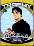 Julian Sayin RC 2024 Panini Prizm Draft Gold Trophy Hunting Rated Prospect Rookie SP 8/10