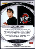 Julian Sayin RC 2024 Panini Prizm Draft Gold Trophy Hunting Rated Prospect Rookie SP 8/10