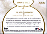 Paul Skenes Jackson Merrill 2025 Topps Dynamic Duos Red Dual Auto SP 10/10