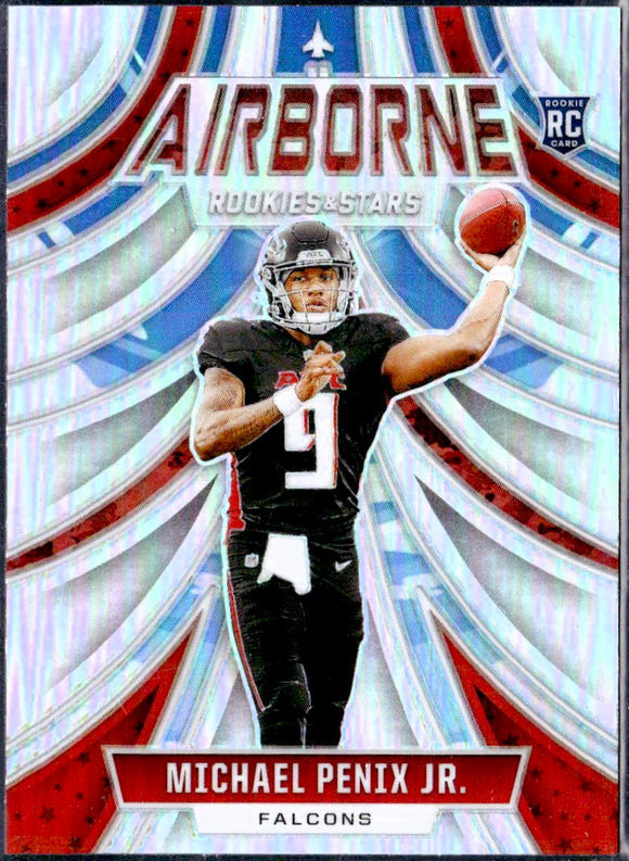 Product Michael Penix Jr RC 2024 Panini Rookies & Stars Silver Airborne Rookie Link