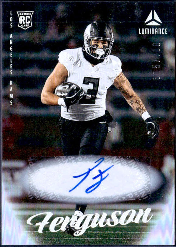 Product Terrance Ferguson 2025 Panini Luminance Rookie Auto 315/700 Link