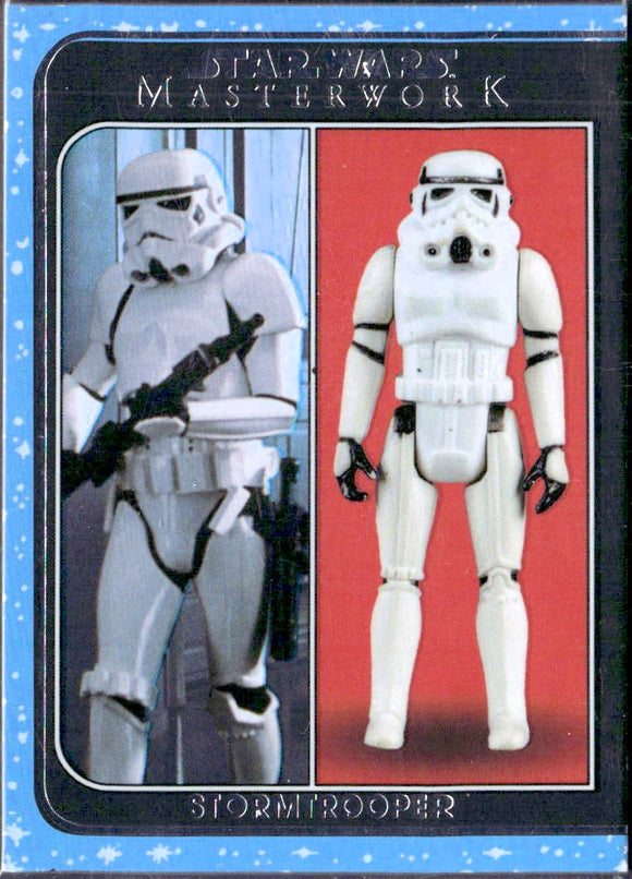 Product Stormtrooper 2021 Topps Star Wars Masterwork Out Of The Box Rainbow Foil SP 268/299 Link