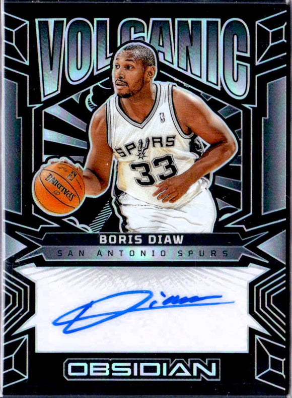 Product Boris Diaw 2024-25 Panini Obsidian Volcanic Signatures Auto SP 142/149 Link