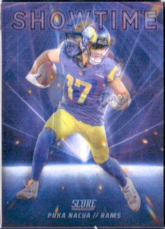 Product Puka Nacua 2025 Panini Score Showtime 3d Case Hit SSP #20 Link