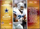 Larry Allen 2024 Panini Encore Red Pacific Auto SP 19/50