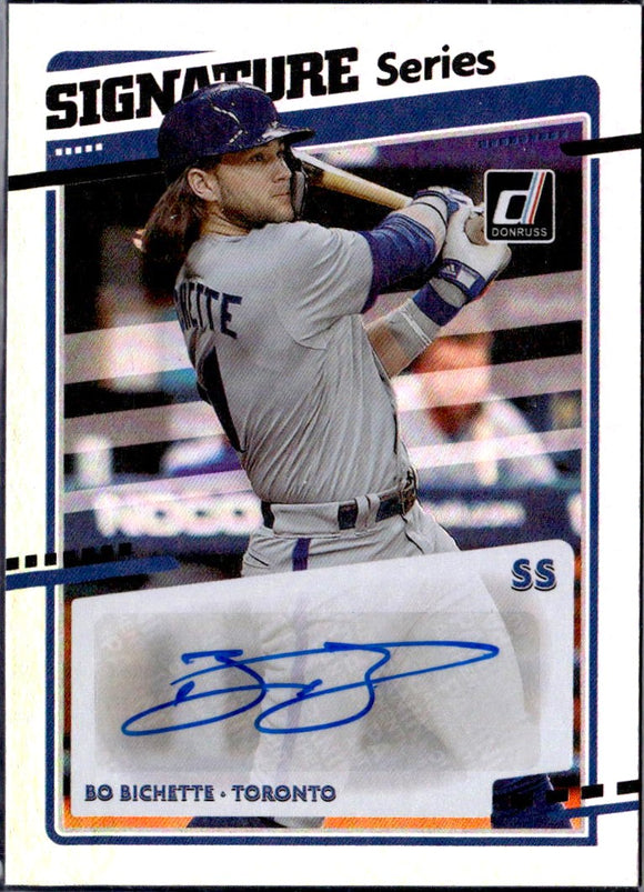 Product Bo Bichette 2020 Donruss Signature Series Auto Link