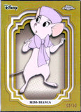 Miss Bianca 2024 Topps Chrome Disney Gold Refractor SP 8/50